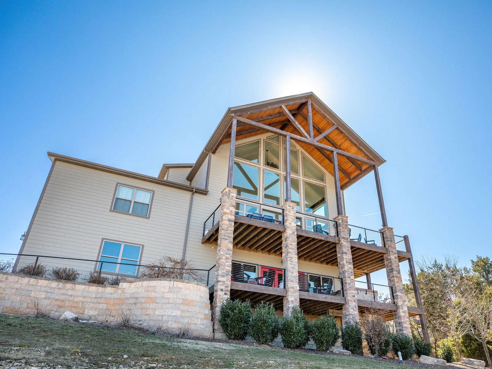 3 story home with a private elevator!
