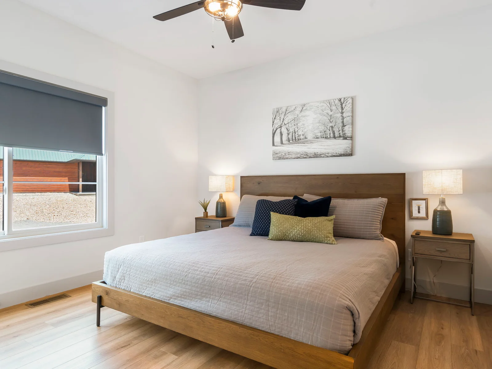 Main level king bedroom #1 w/ ensuite bath
