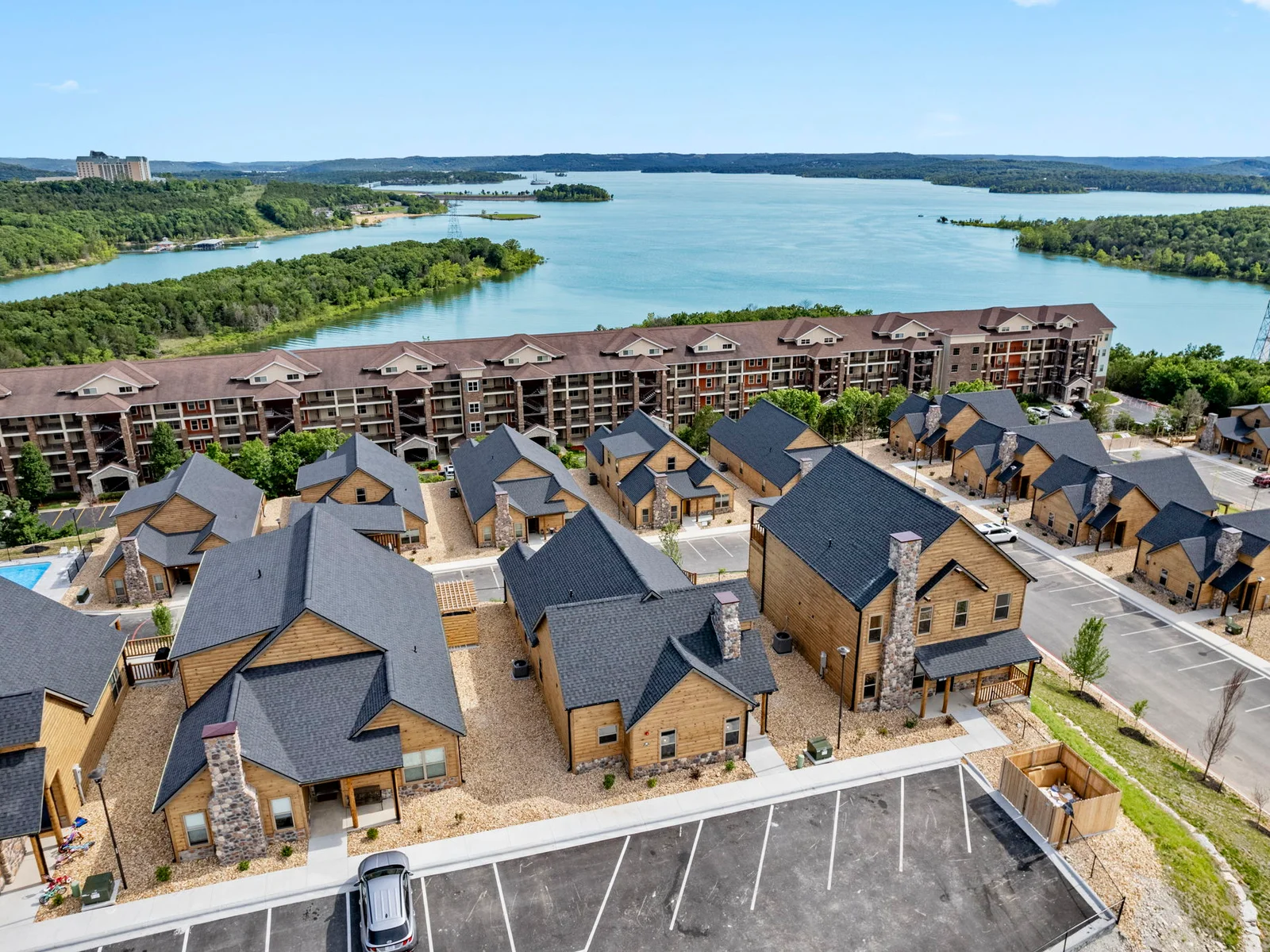 Lovely lake views from your back porch