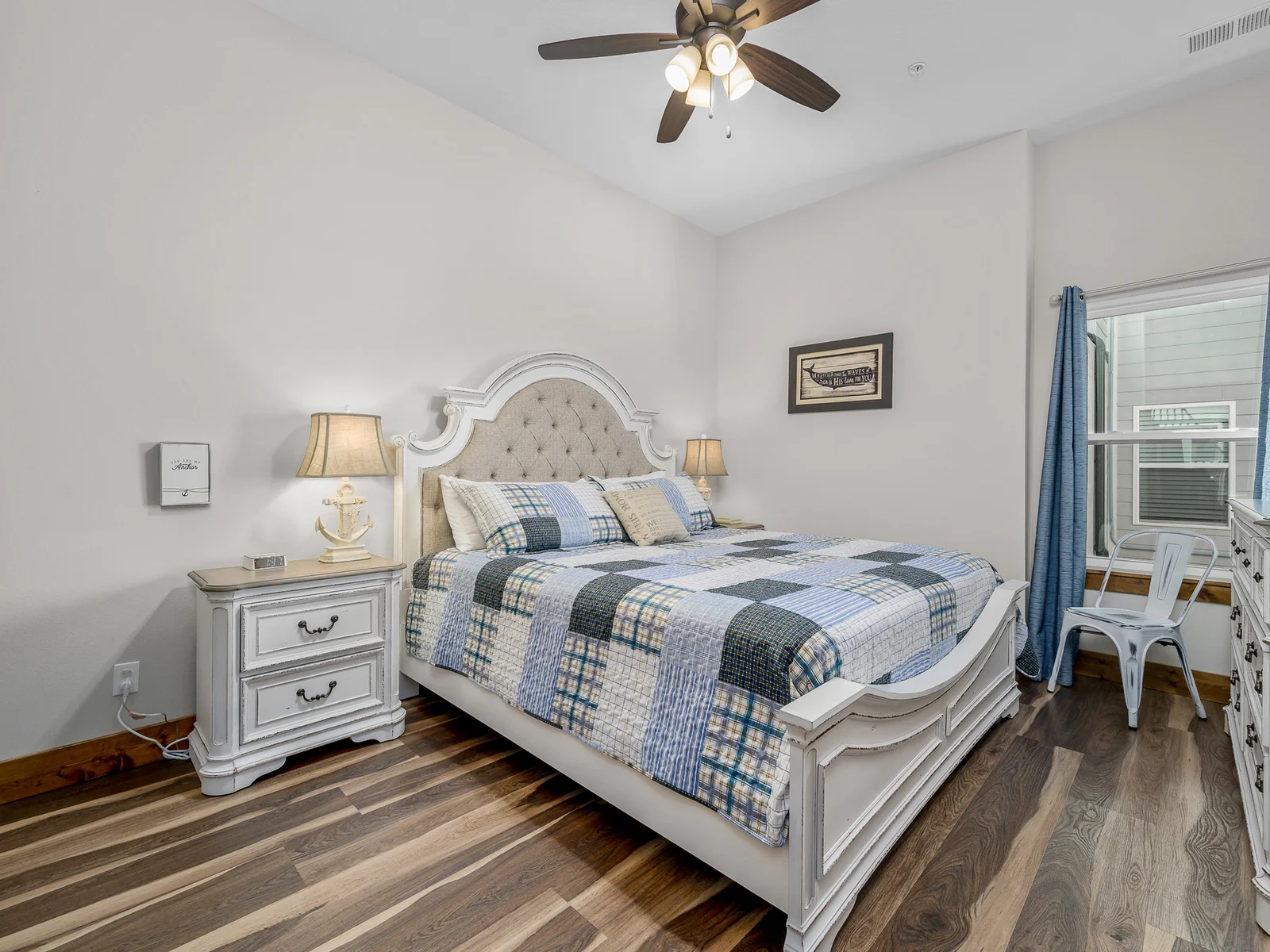 Lower level: Diana Barry room with King bed and ensuite bathroom