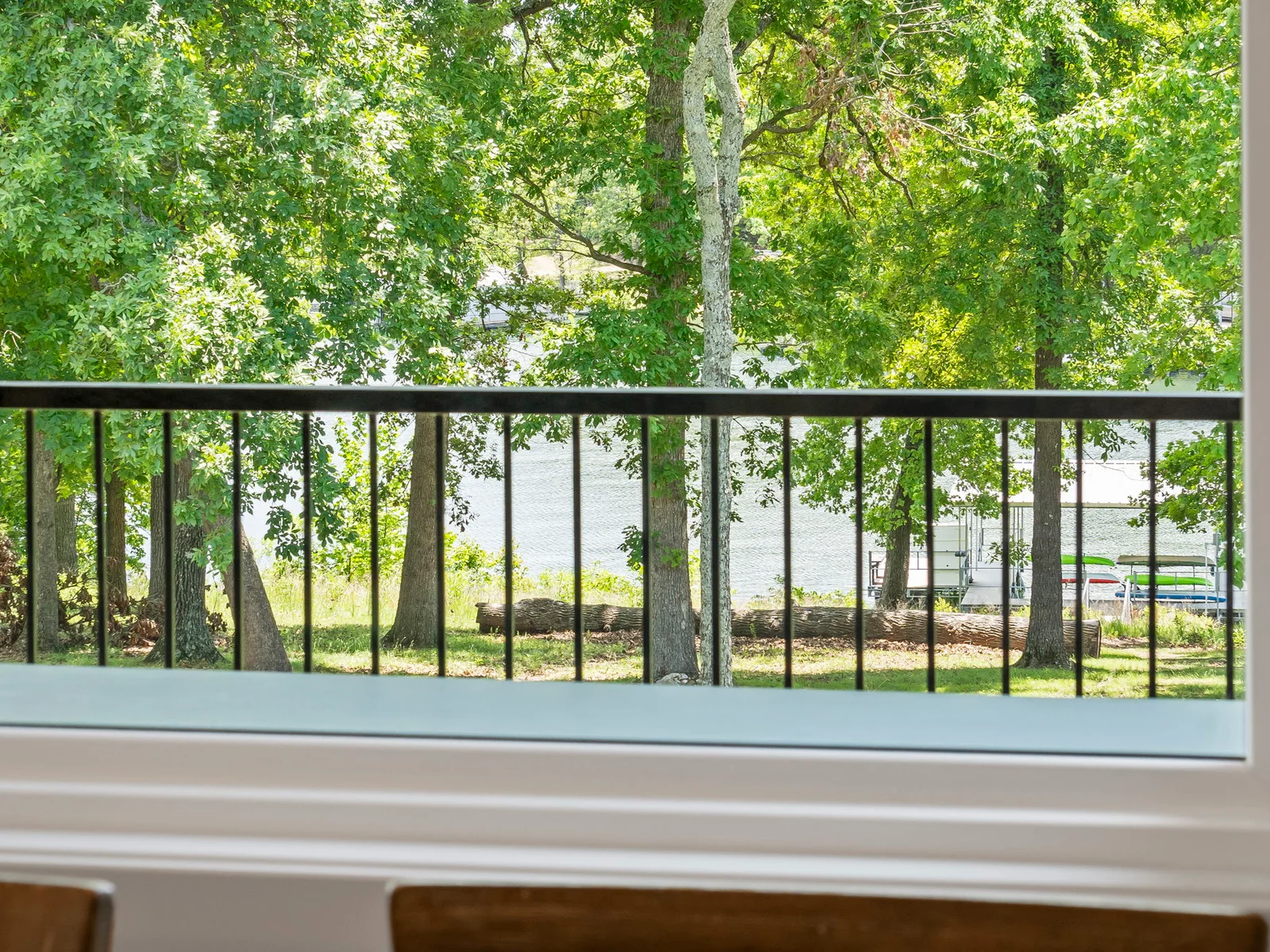 Deck views of the lake