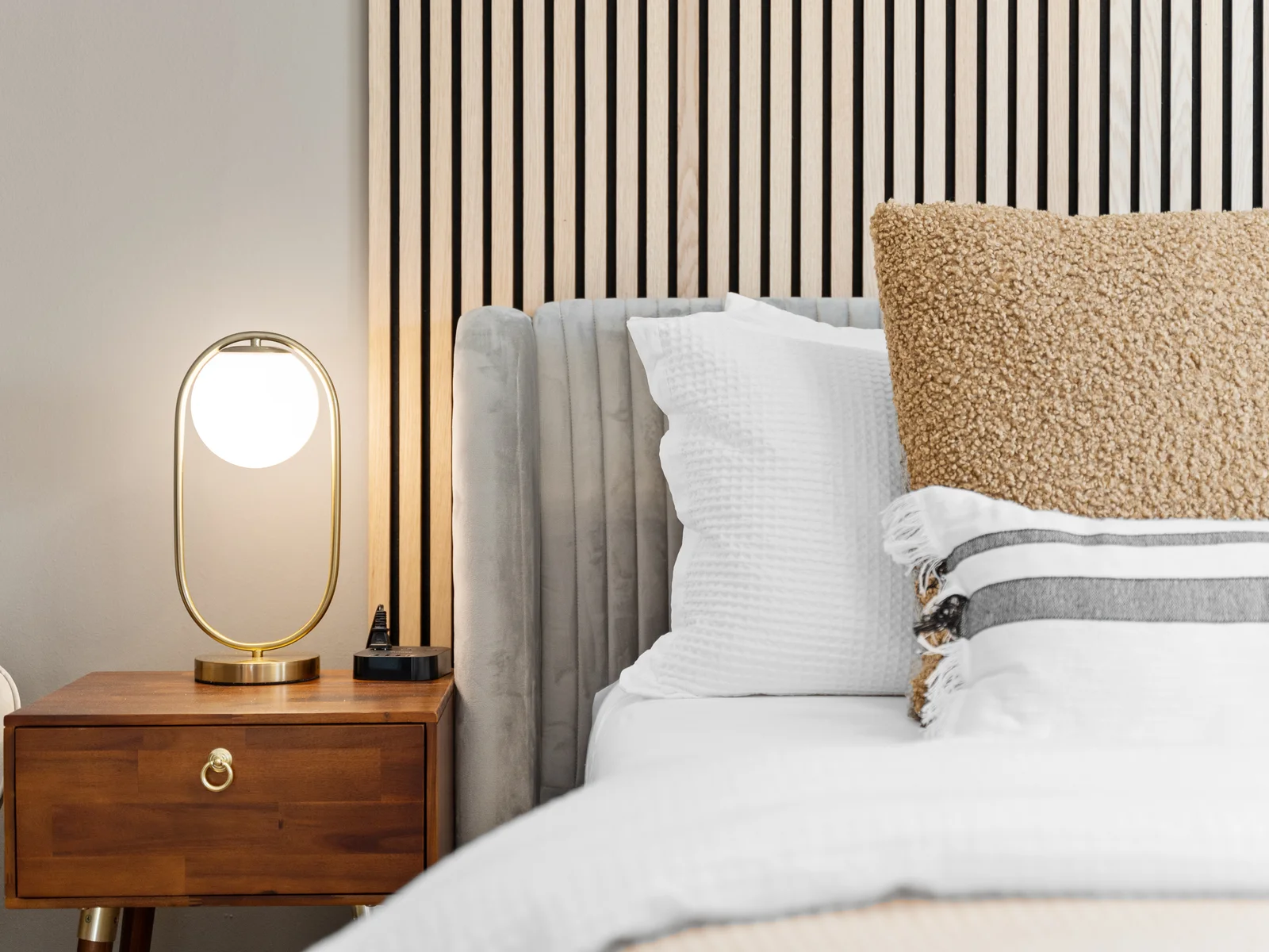 Bedroom: Elegant design with modern decor—perfect for restful nights in Branson!