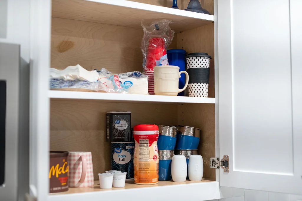 Salt, pepper, creamers available