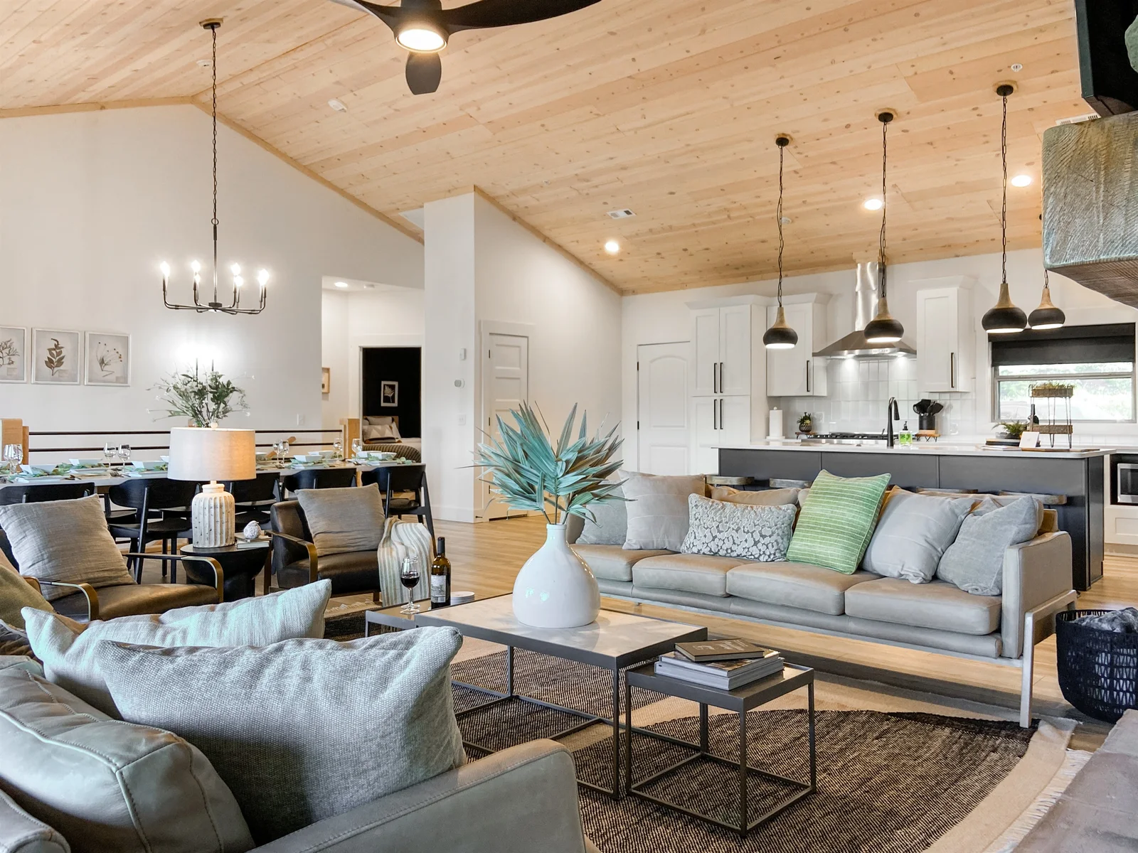 Pictures just don't do the open main living space justice