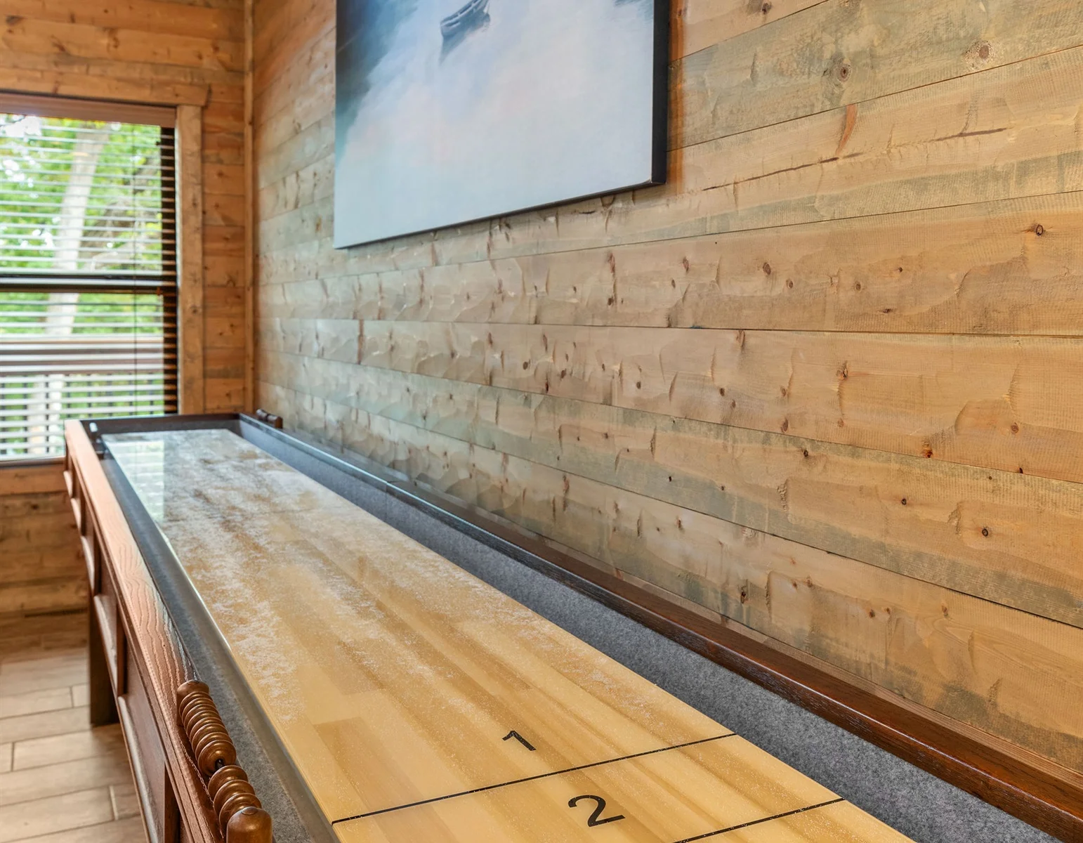 8ft shuffleboard!