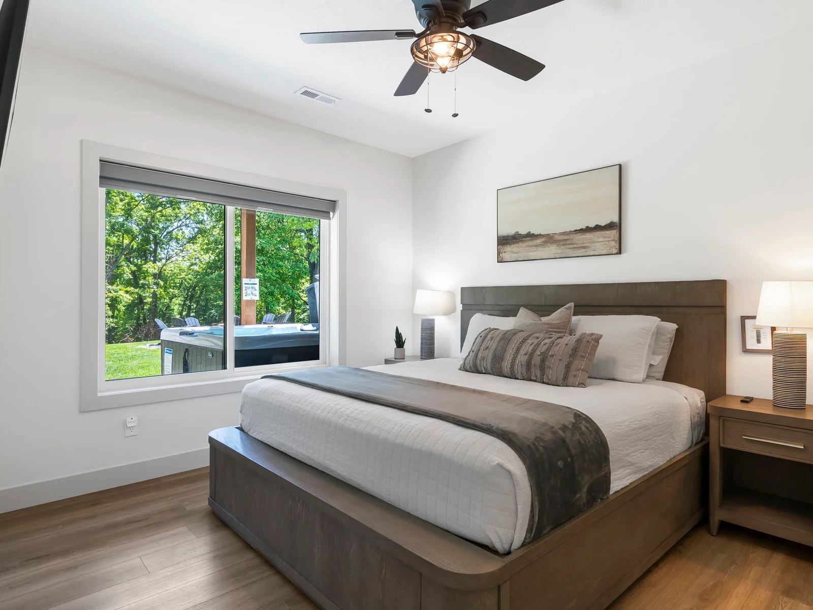 Lower level king bedroom