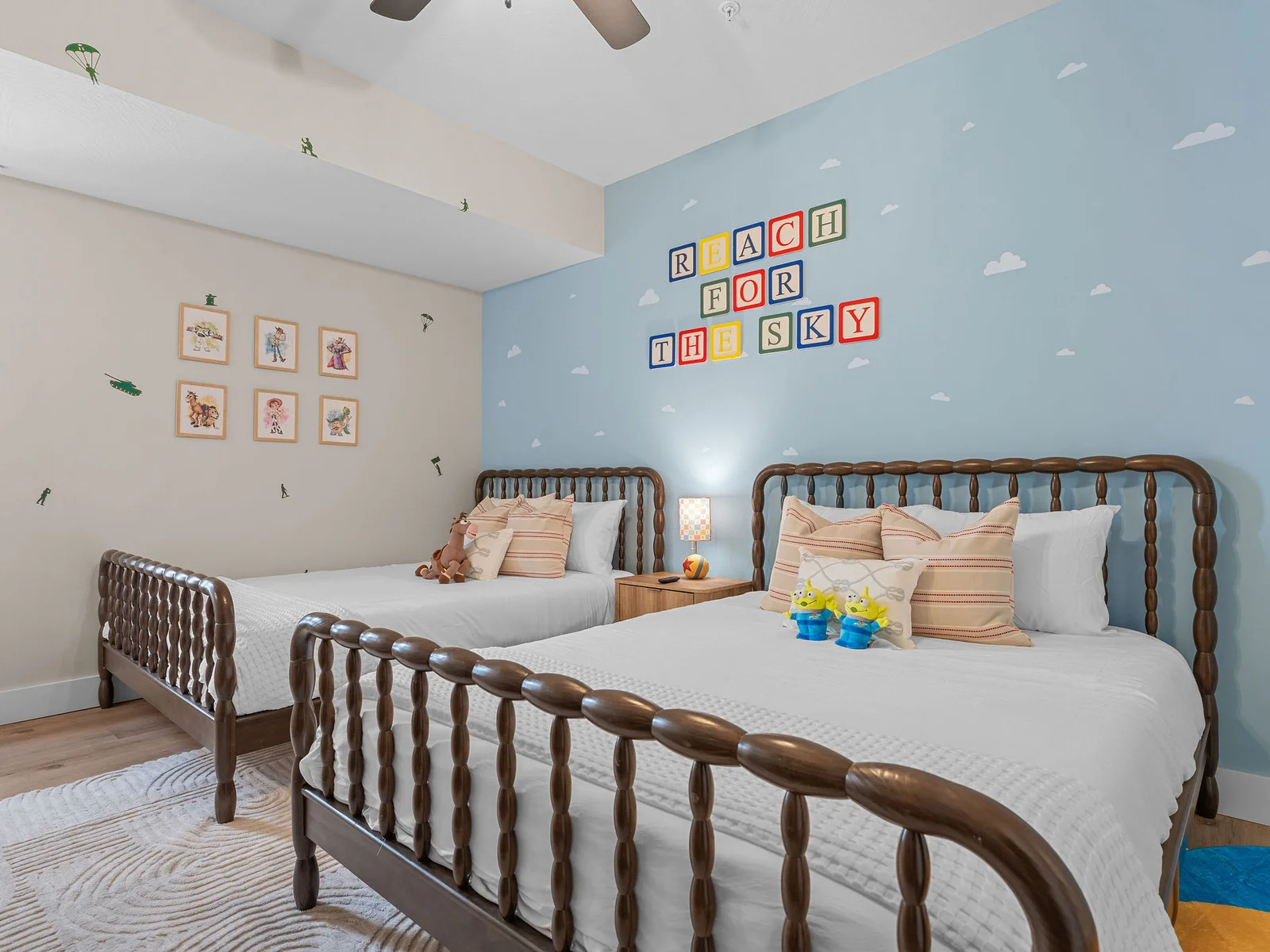 Step into a Toy Story-inspired room where imagination comes to life and every stay feels like a magical adventure.