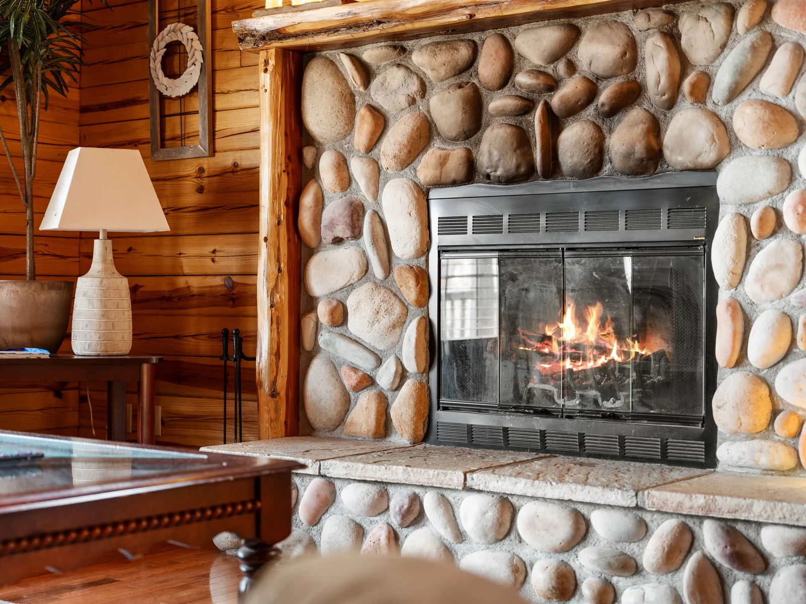 Where sparks fly and romance glows by the fire