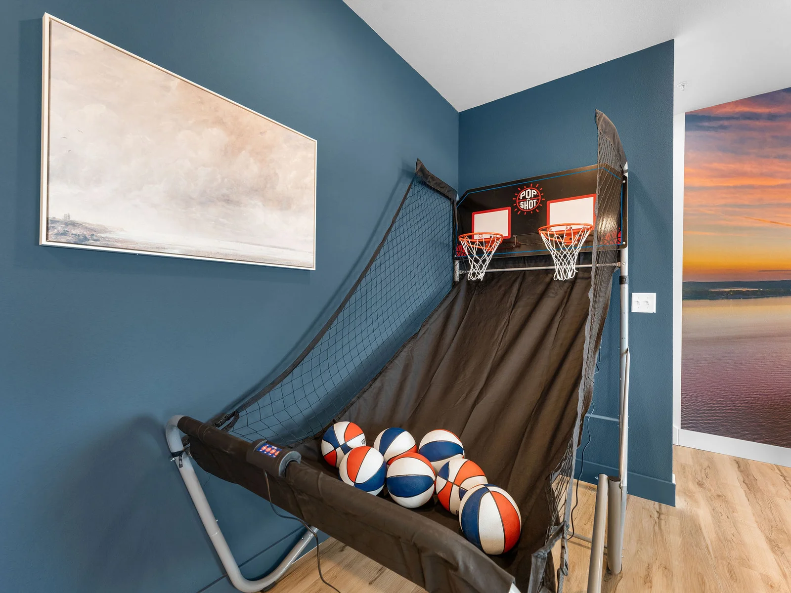 mini basketball!