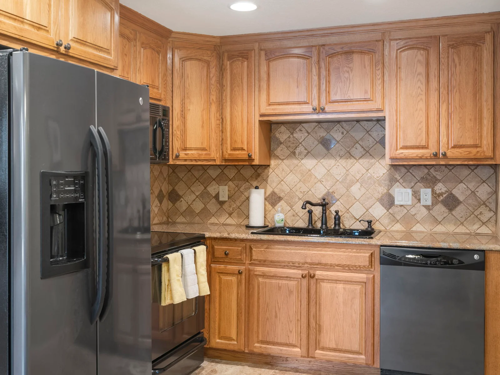 Lower level kitchen