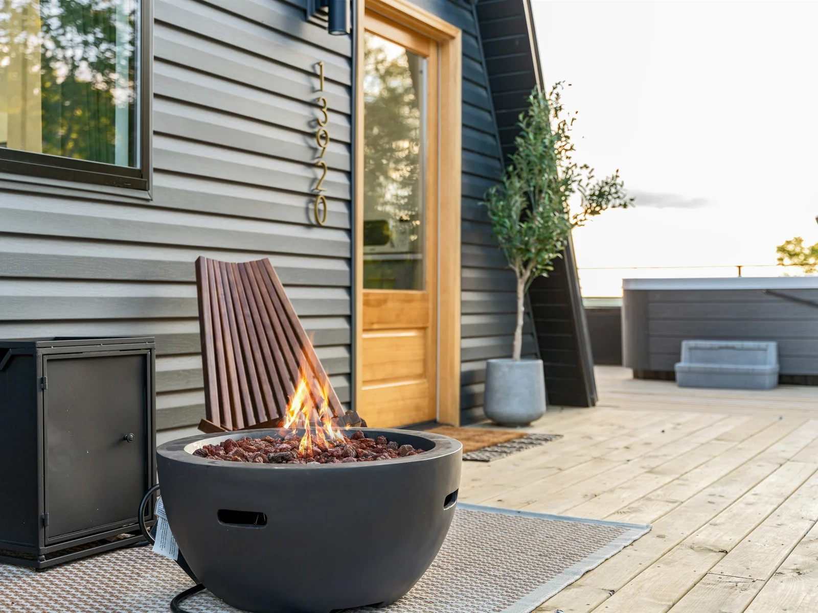 Gather around the fire pit ✨