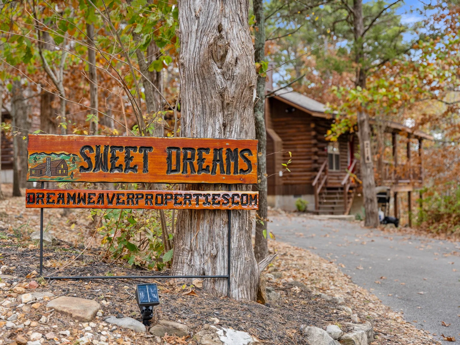 Your romantic journey starts here—welcome to Sweet Dreams Cabin