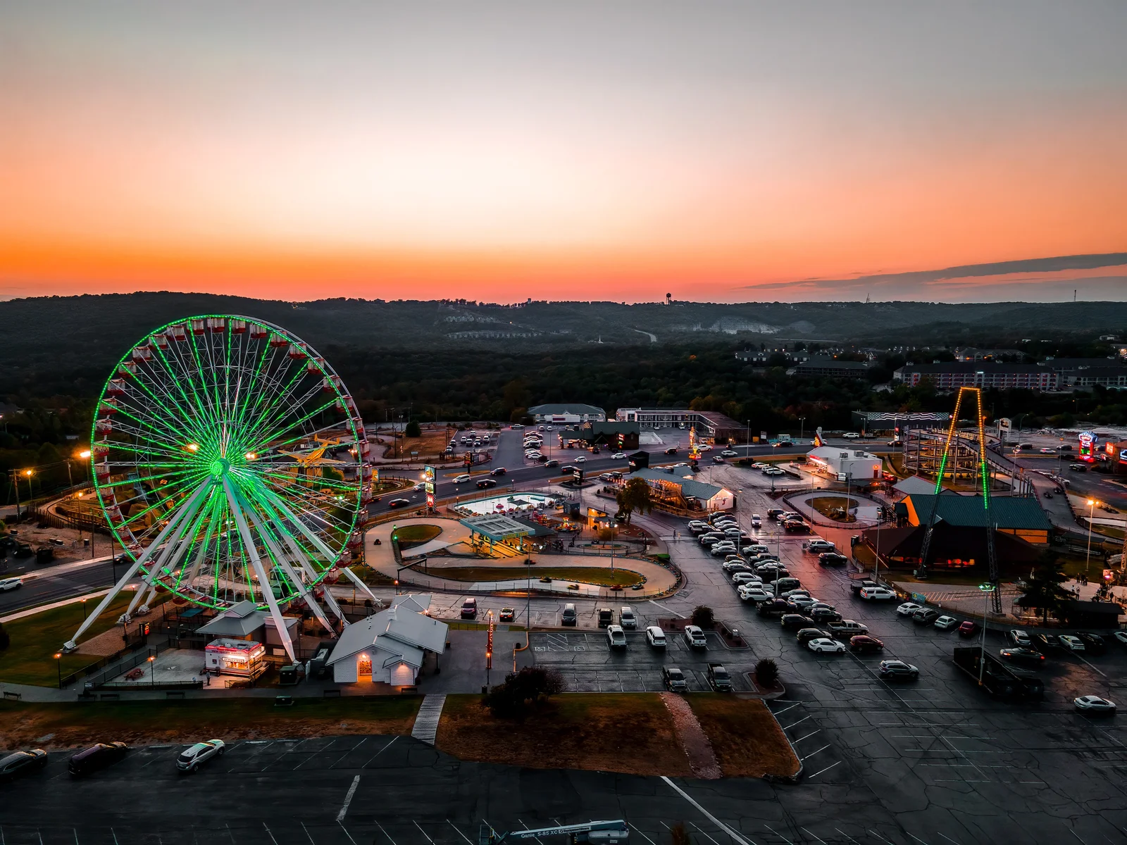 Your peaceful cabin escape is just 10 minutes from the lively Branson Strip