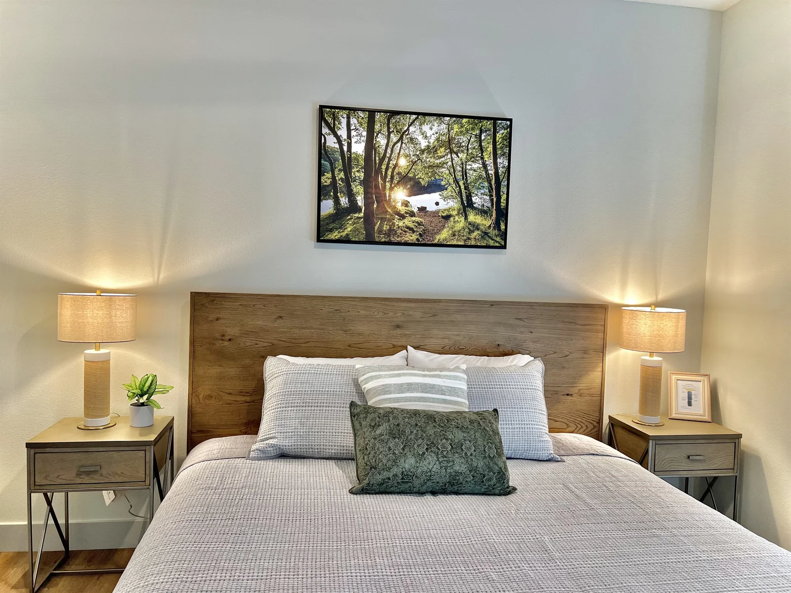 Main level King bedroom