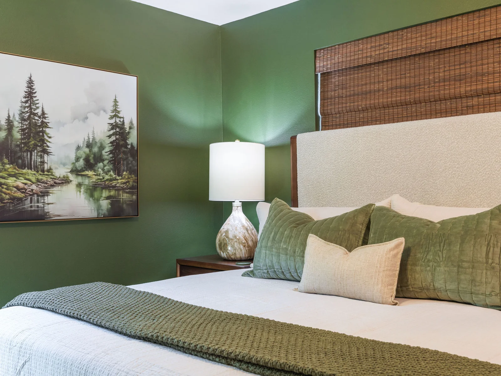 Upper level King bedroom w/ ensuite bath