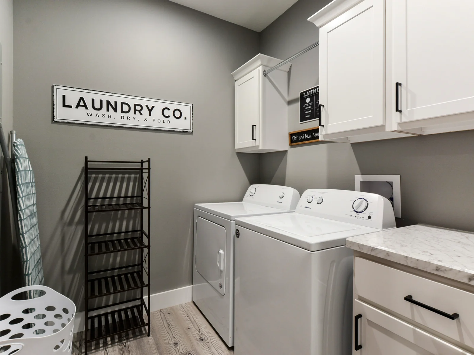Main floor laundry room