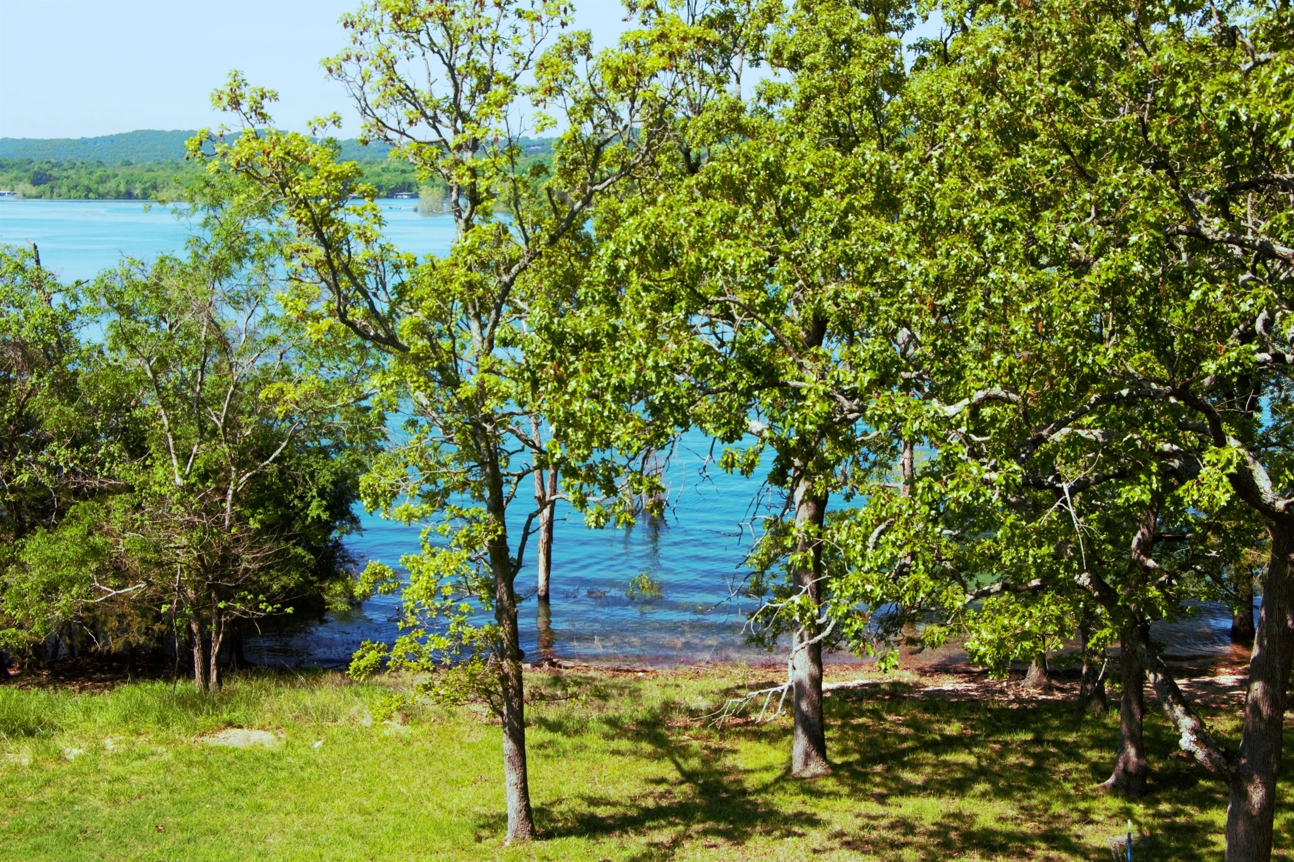 Enjoy the lake right outside your door