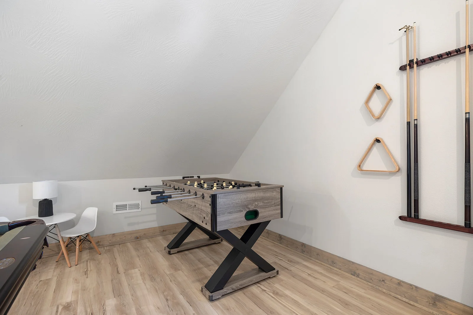 Pool table, fooseball, and arcade machine!