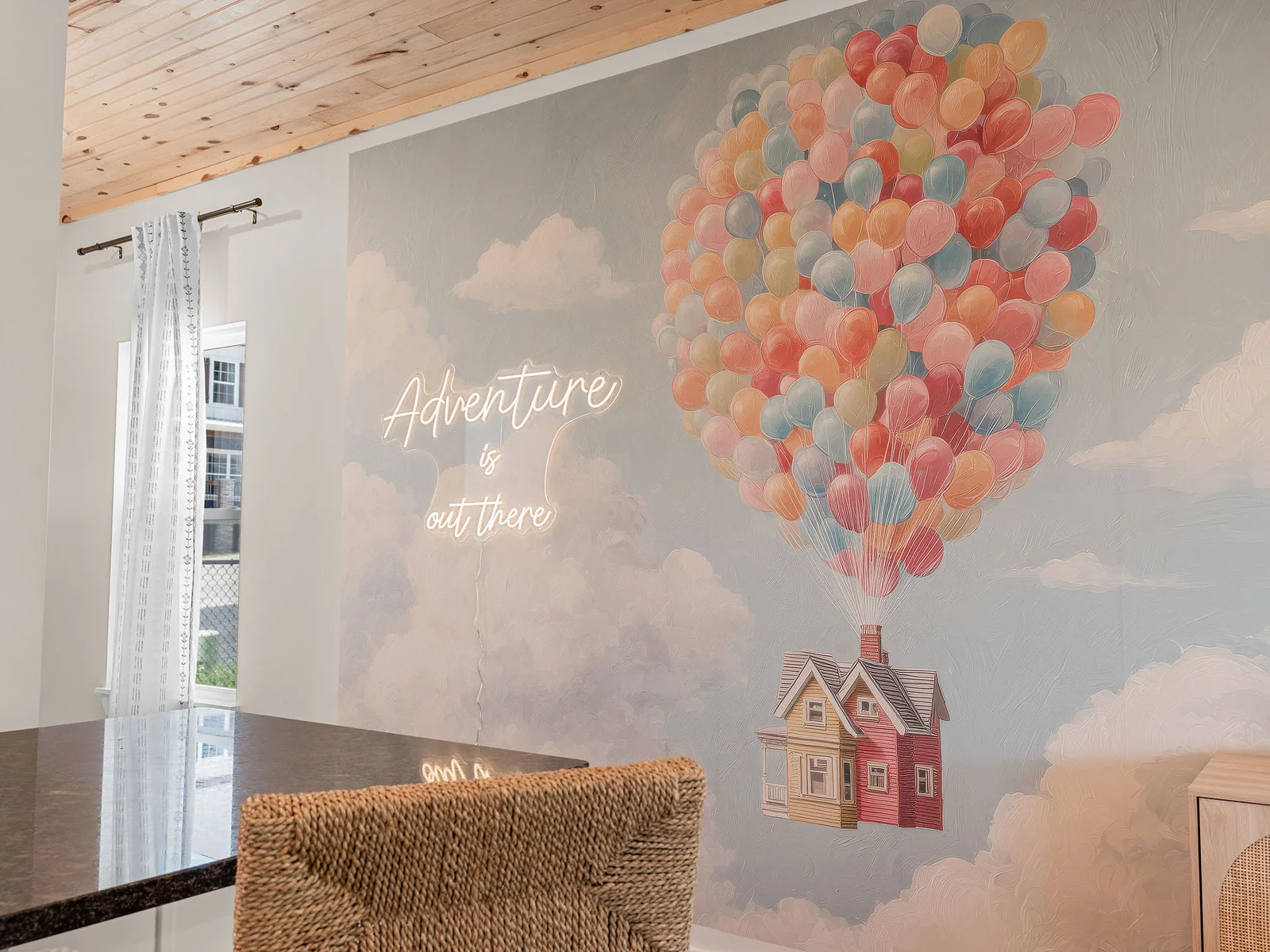 Floating into full vacation mode with a touch of magic. 🎈✨