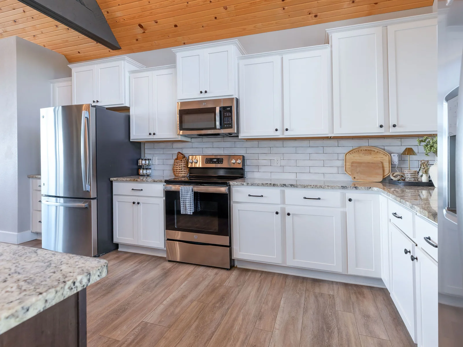 Huge open space kitchen