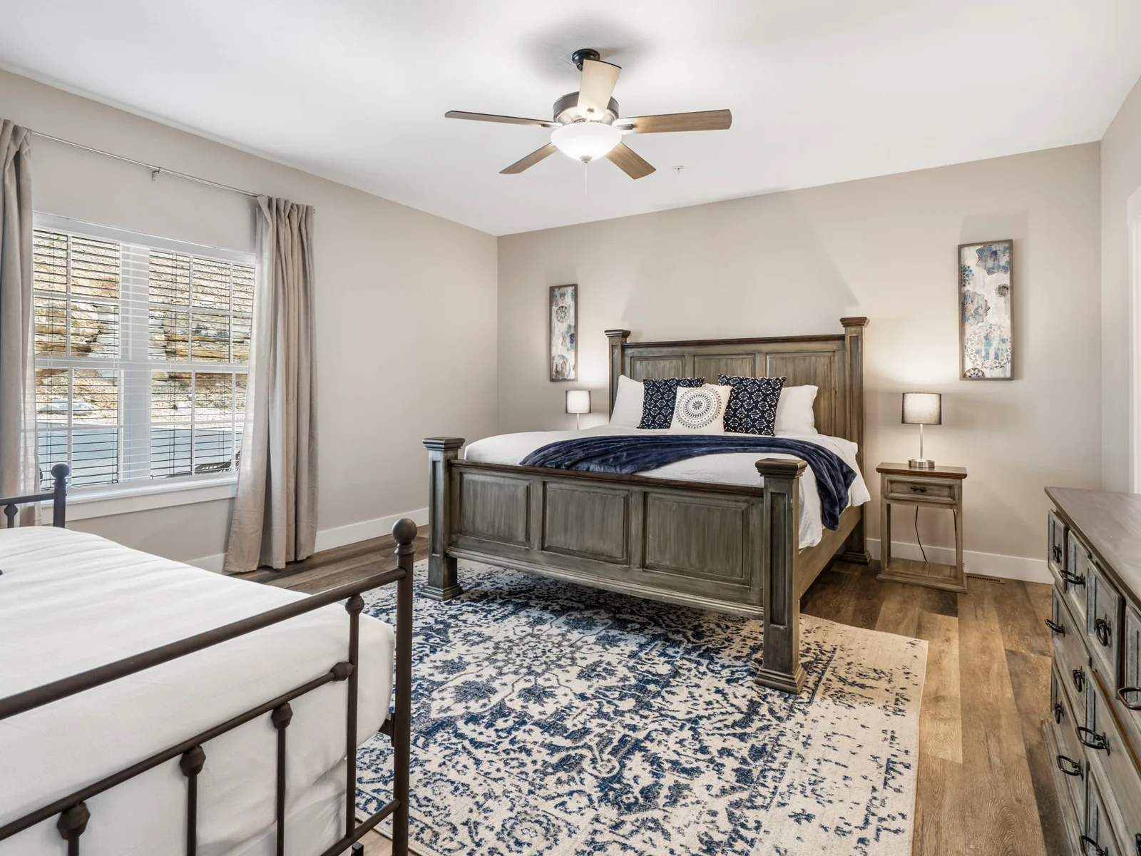 Main level king bedroom #2 w/ ensuite bath