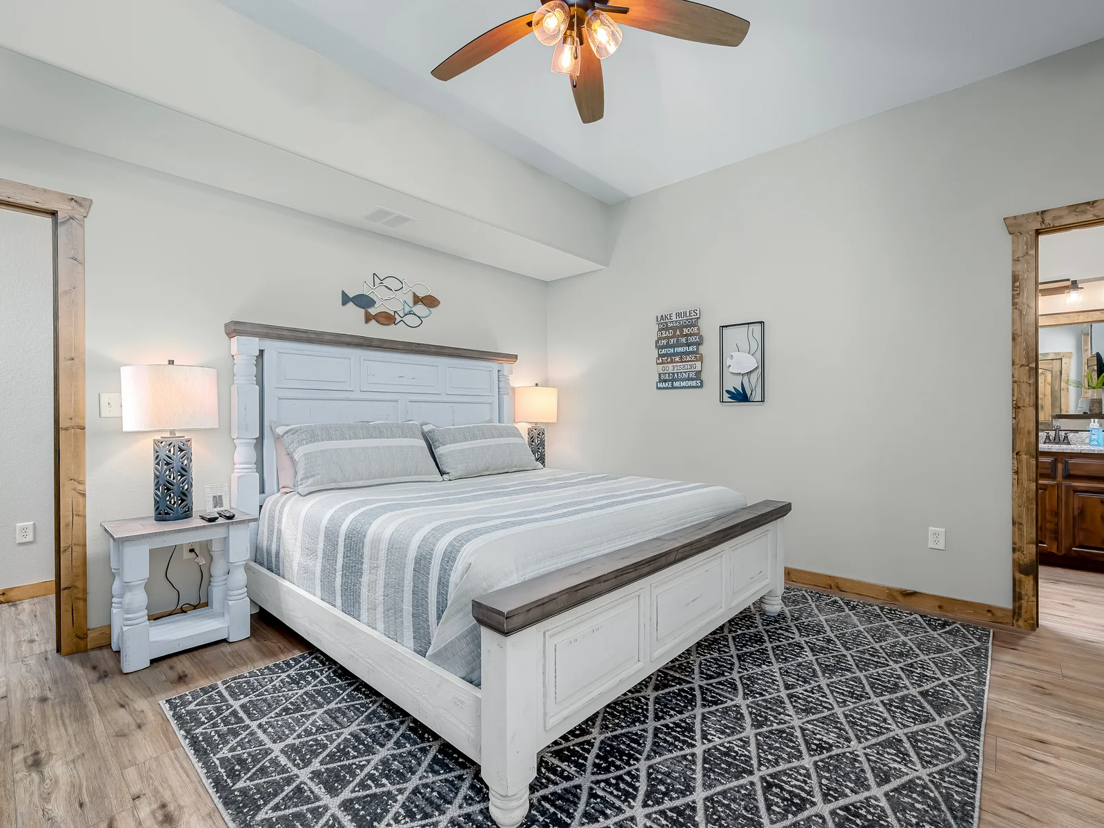 Lower level king #4 with attached bath