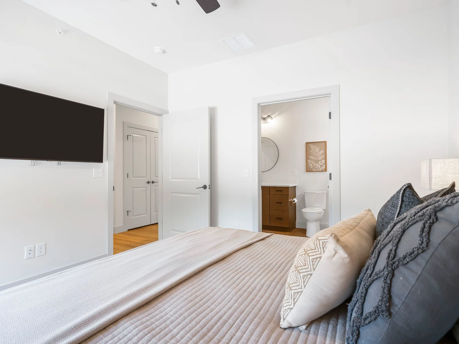 Main level King bedroom #2 w/ ensuite bath