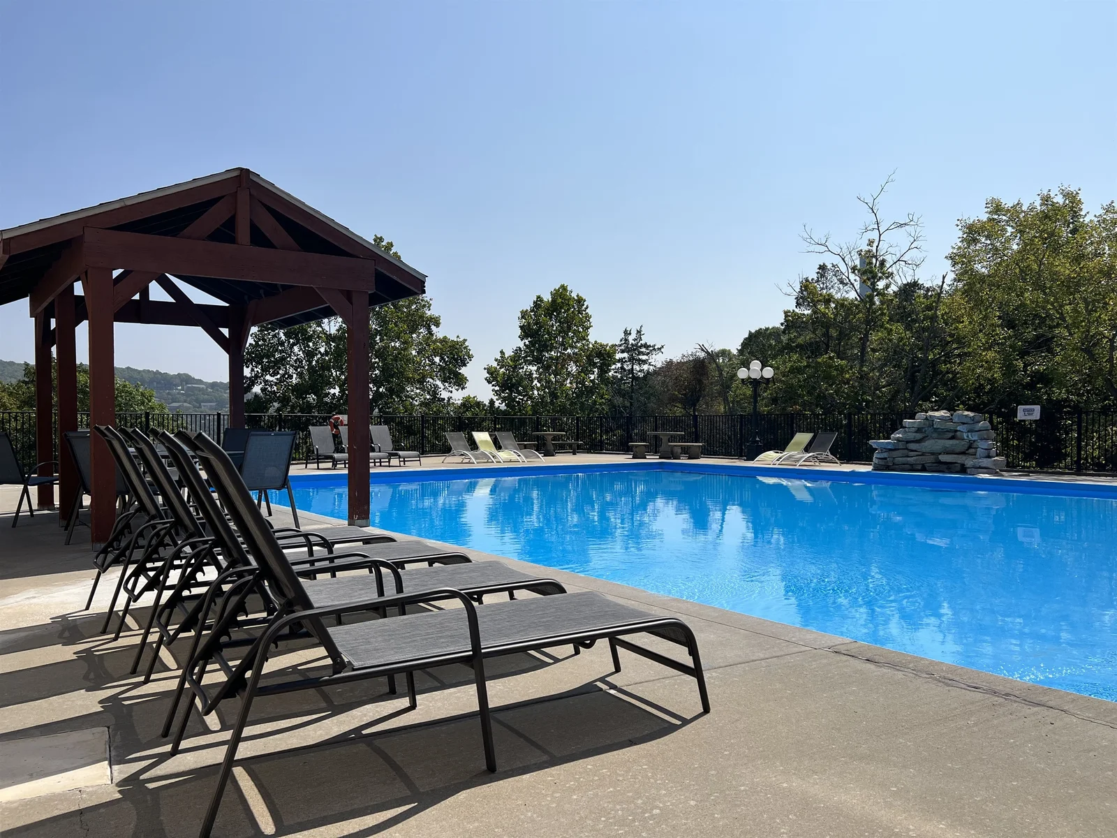 Outdoor community pool!