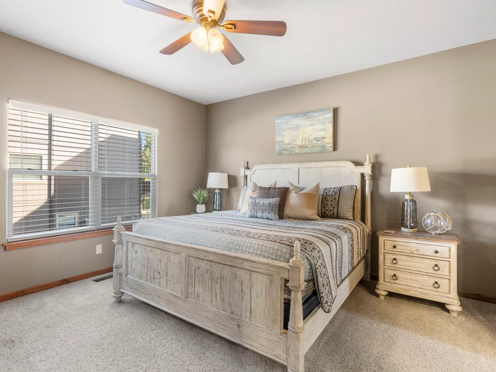 Main floor king #2-Master with ensuite bathroom and large closet