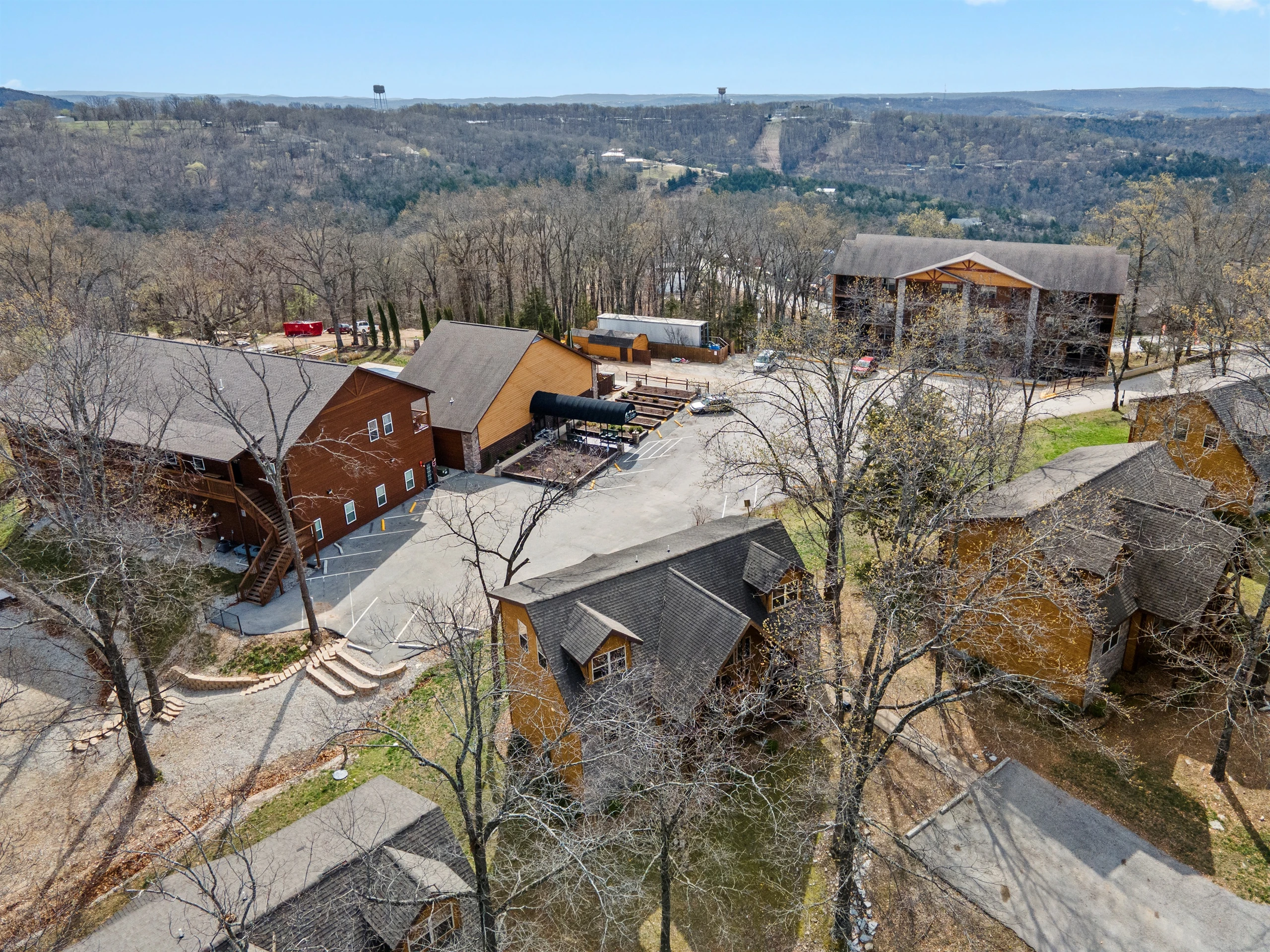 Closest cabin to community pools, playground and fire pit.