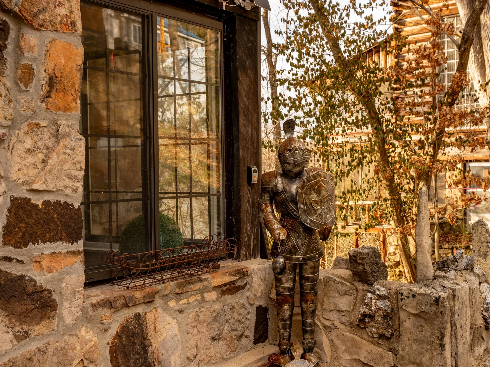 Not every home has a knight waiting to greet you