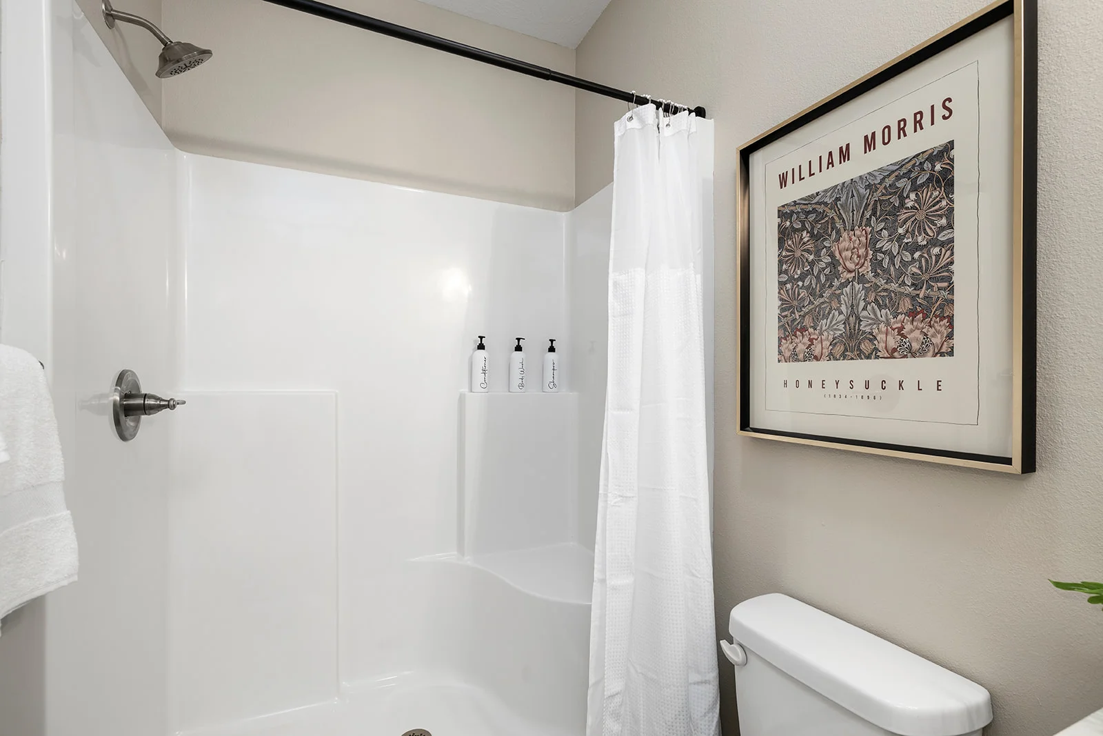Main level hall bath