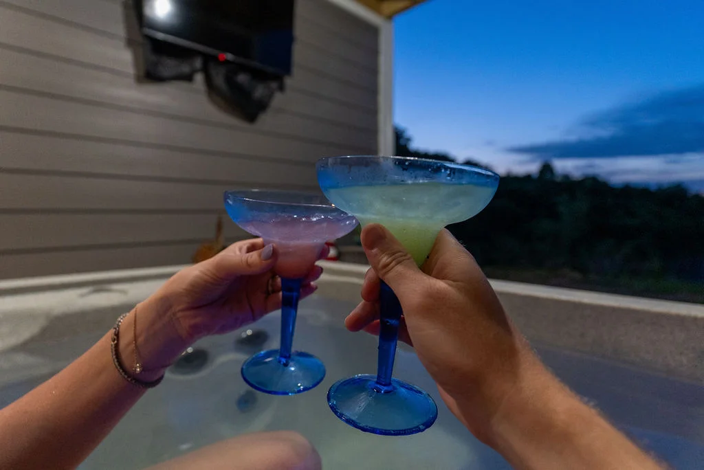 Make unforgettable memories in the privacy of this patio space overlooking the Ozark mountains