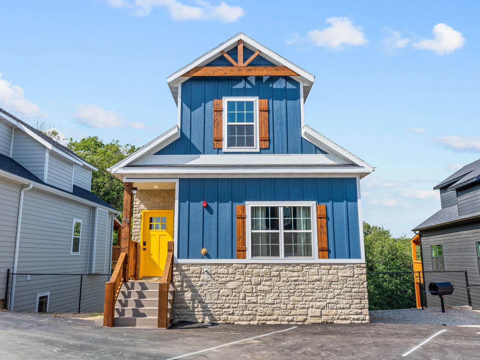Your vacation sanctuary awaits right behind these doors. 🏡💙