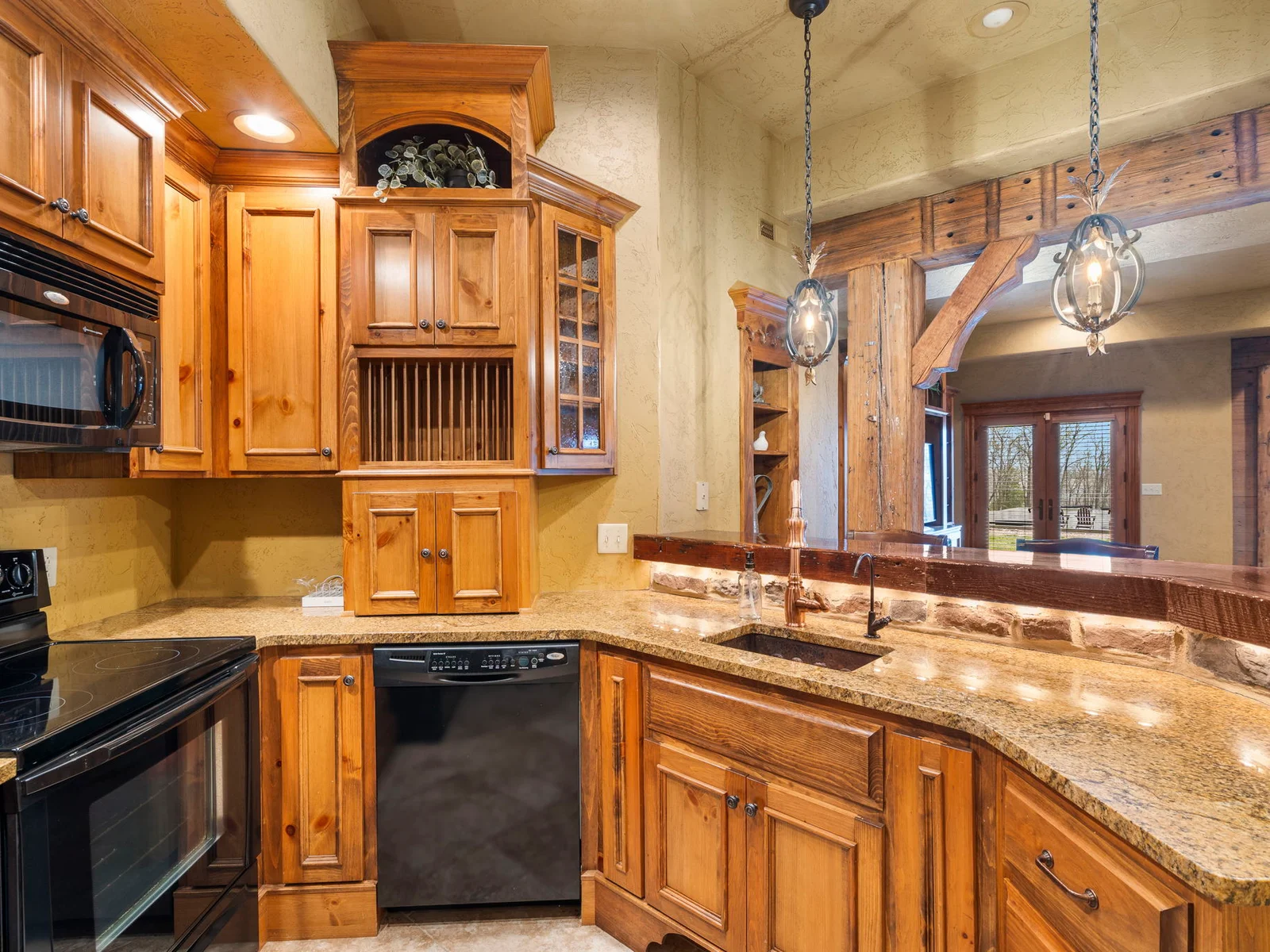 Lower level kitchen
