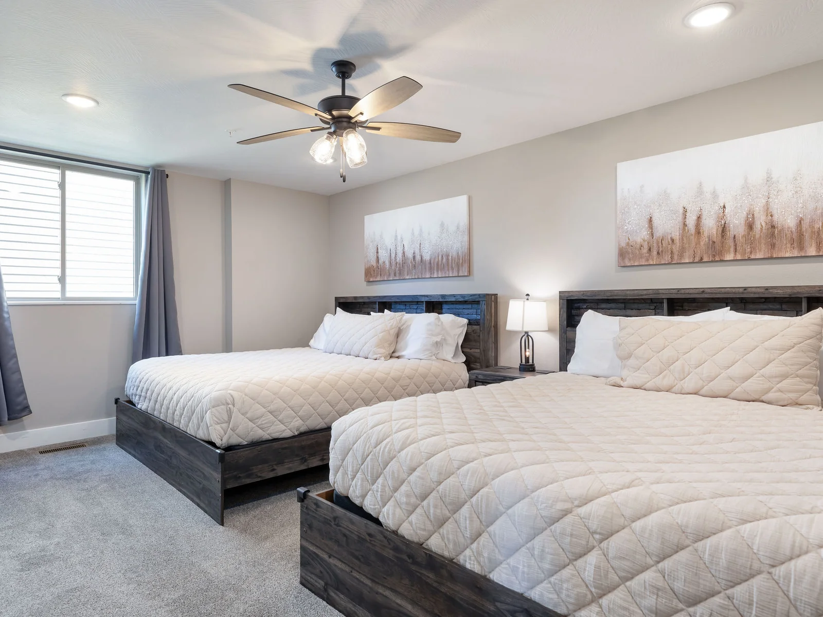 Lower level double king bedroom #3 w/ ensuite