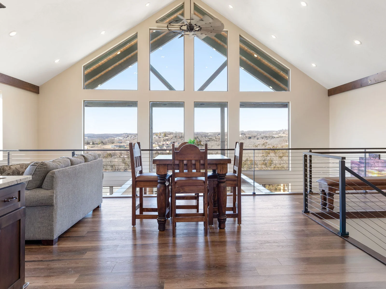 Upper level living room!
