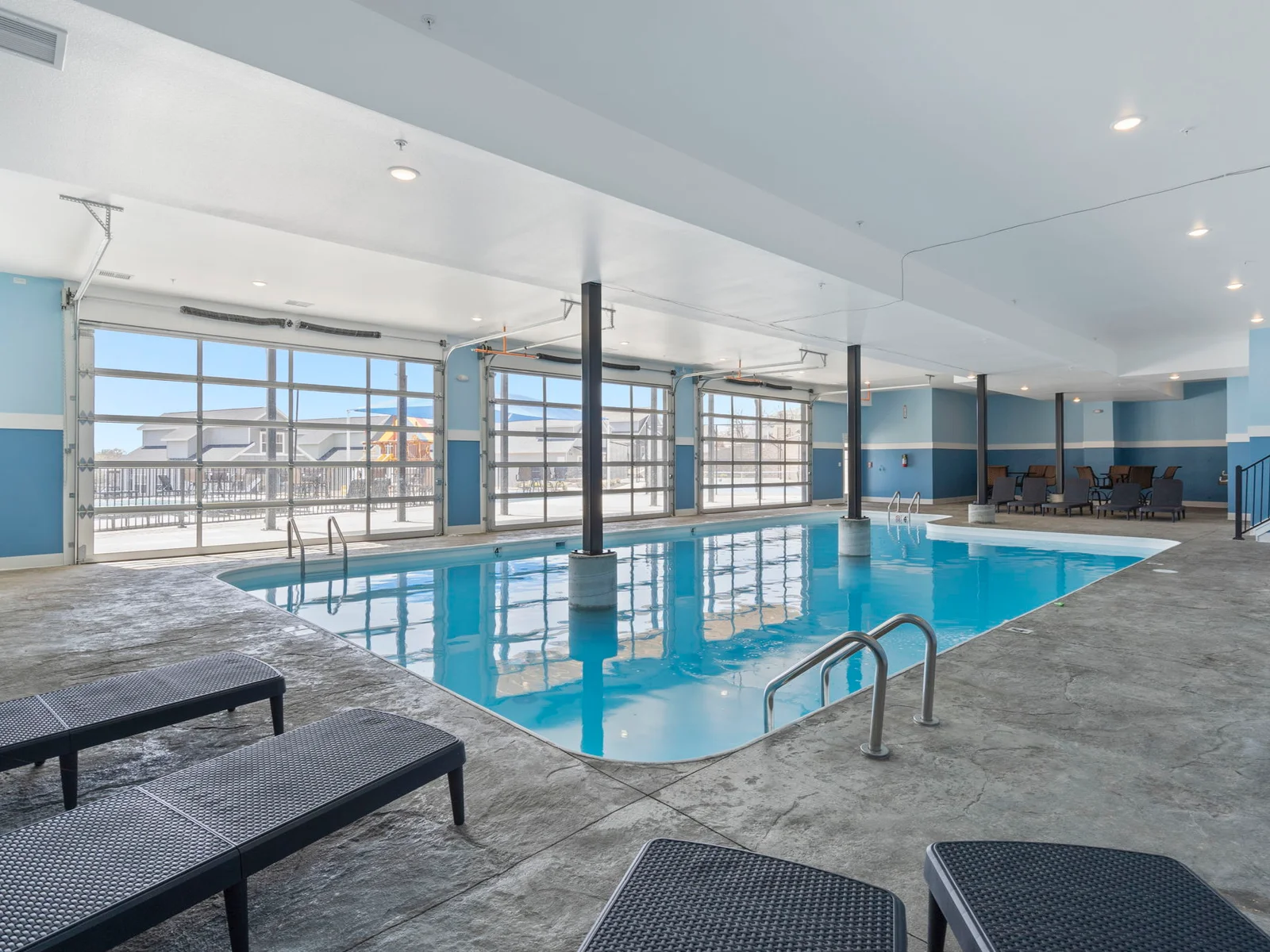 Indoor community pool!