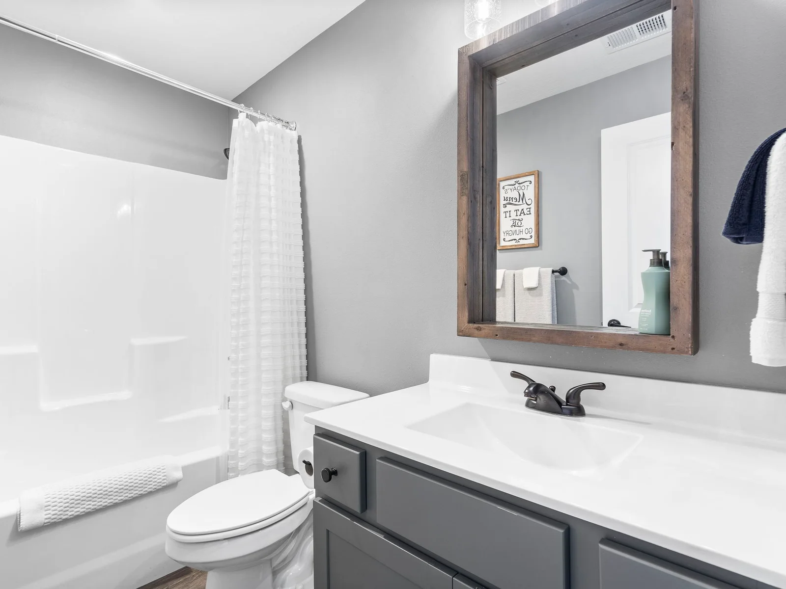 Attached bathroom