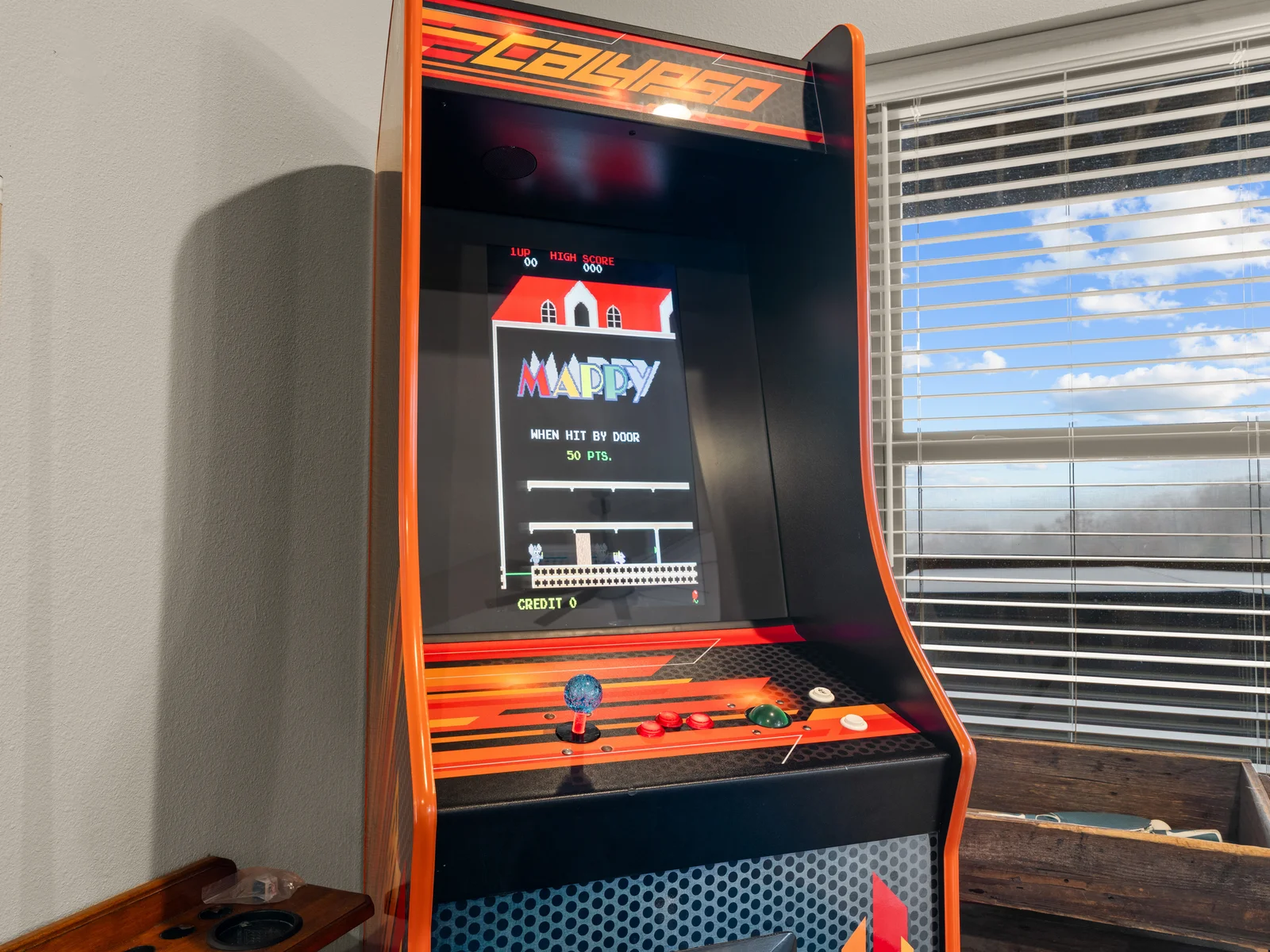 Vintage arcade game.