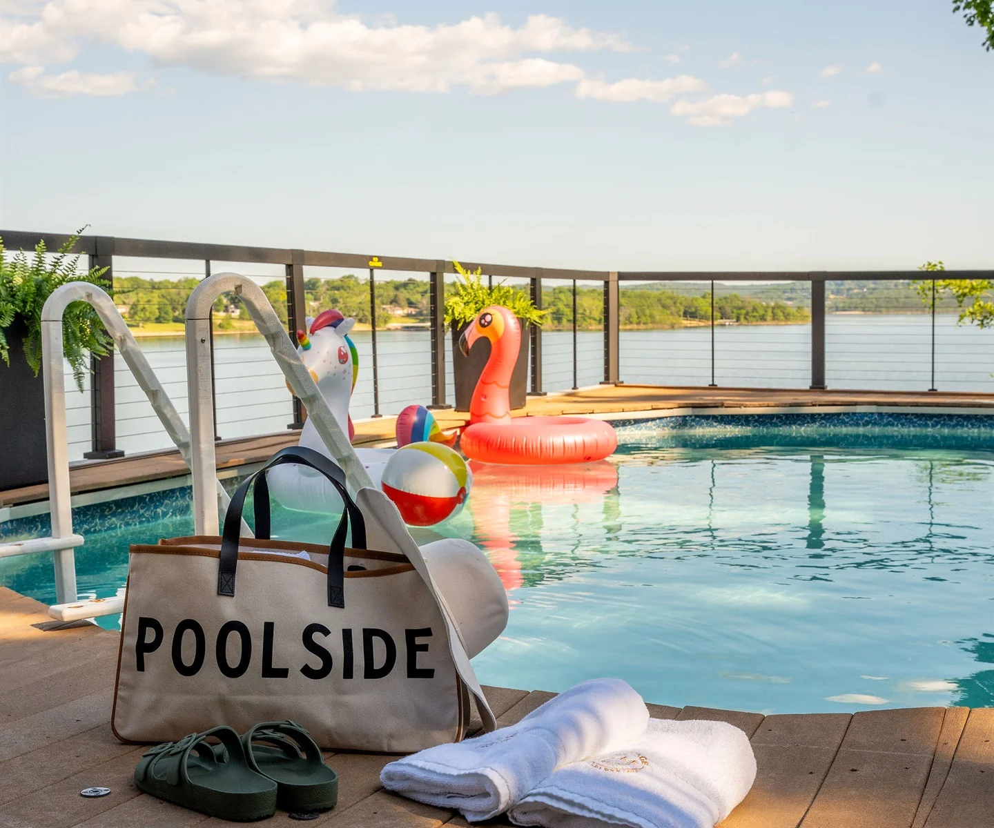 Poolside vibes all day long, float, lounge, soak up the sun, and enjoy every moment of vacation mode.