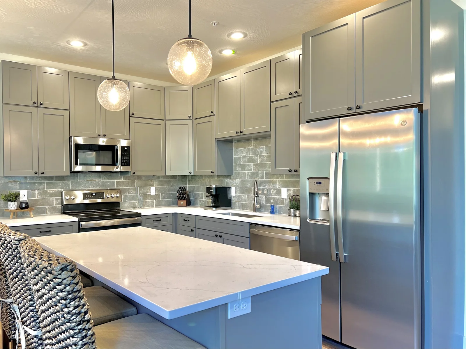 Beautiful decor throughout
