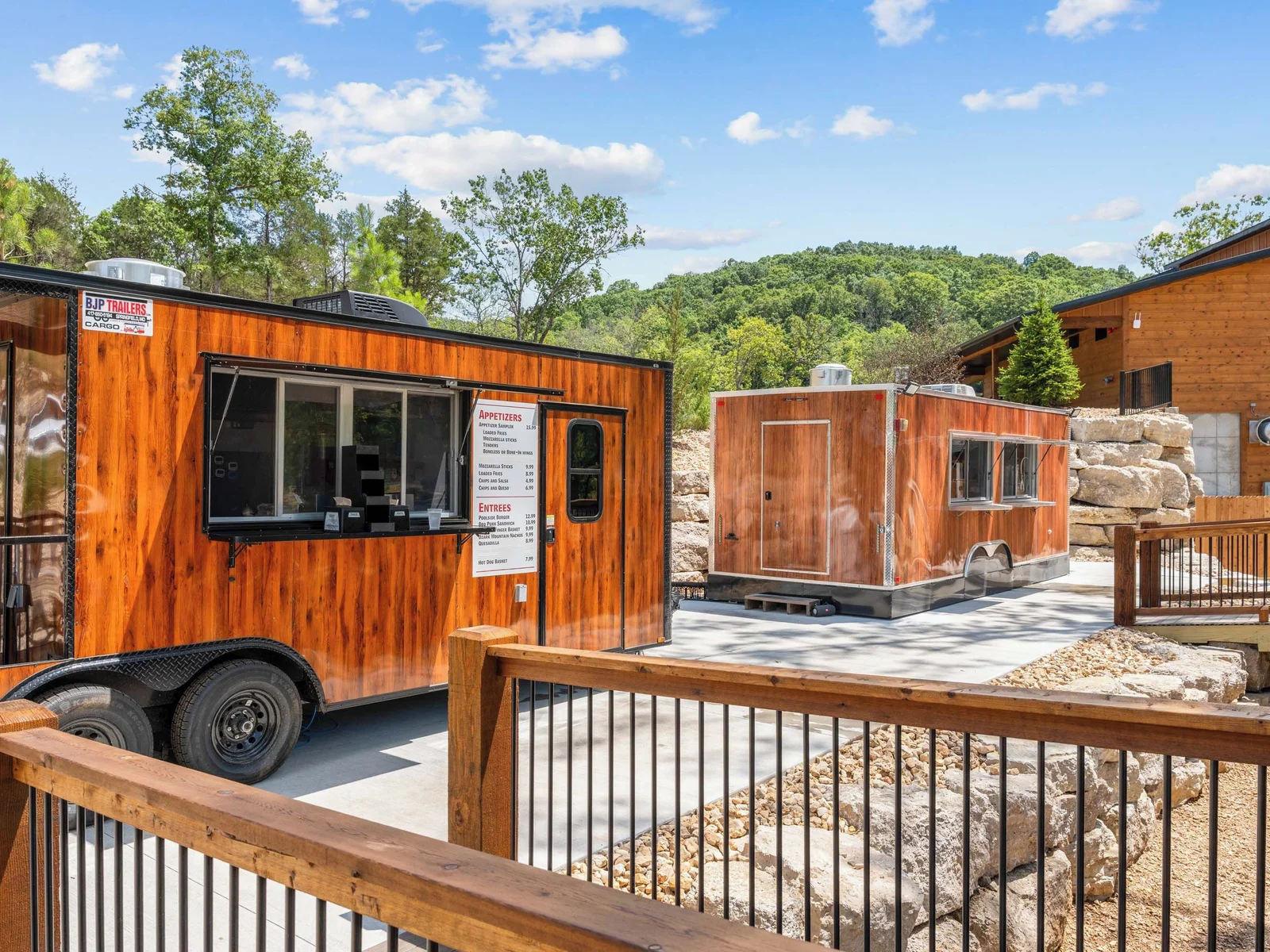 In addition to food in the General Store, food trucks are available seasonally for your convenience. Tall Timbers also offers pizza delivery within the camp!