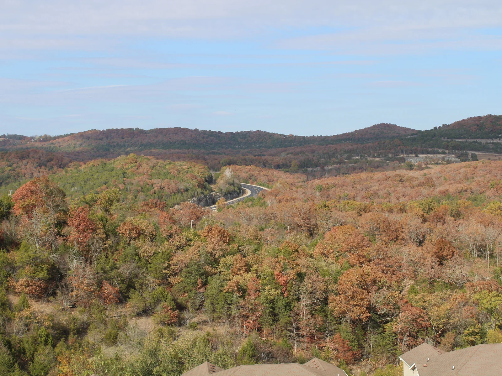 Wake up to this view of Shepherd of the Hills