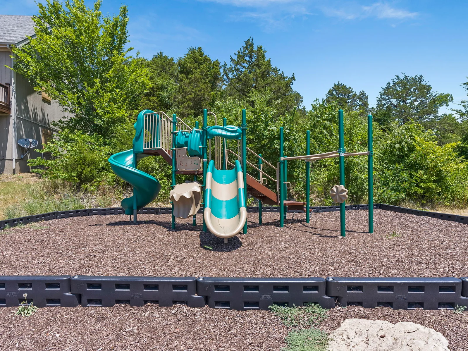 Playground for the children near the pool.