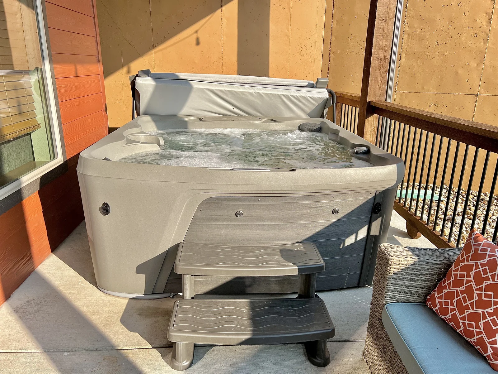 Your own private hot tub!