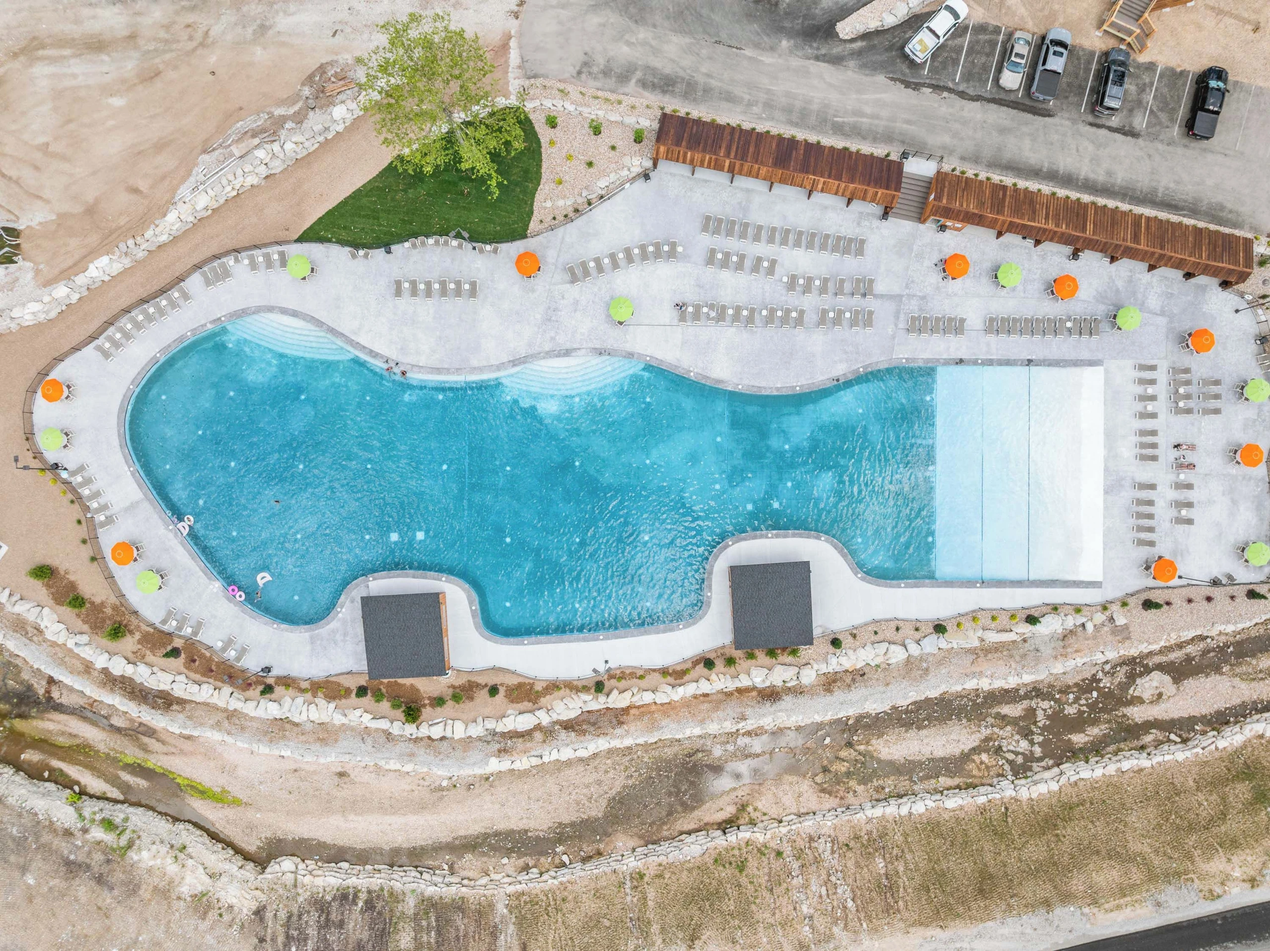 Massive outdoor pool!