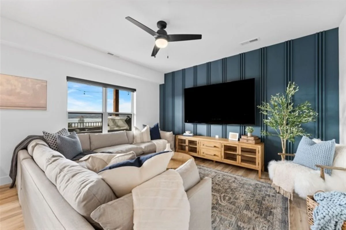 Lower level family room
