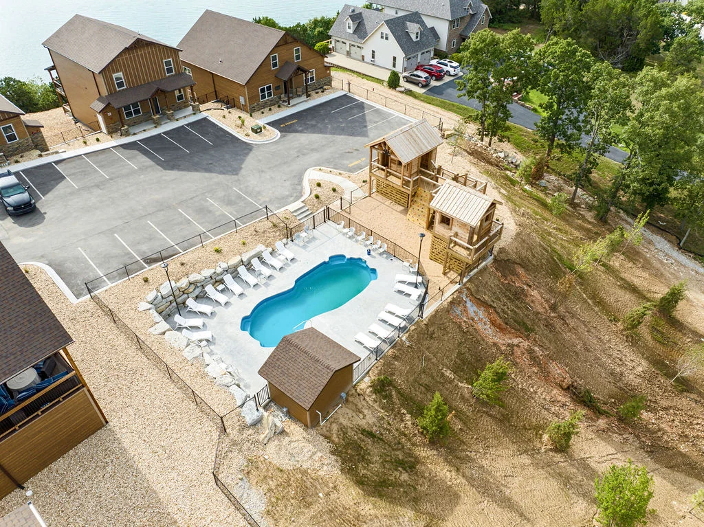 Second outdoor community pool