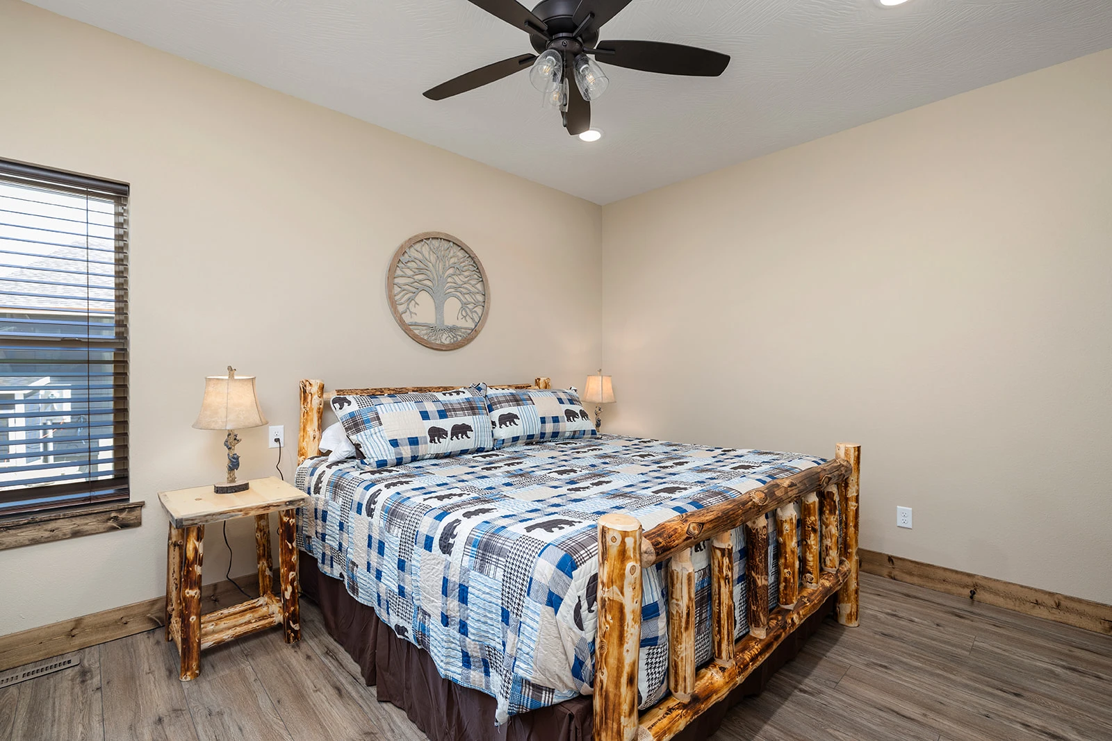 Main Floor Bedroom King Size Bed
